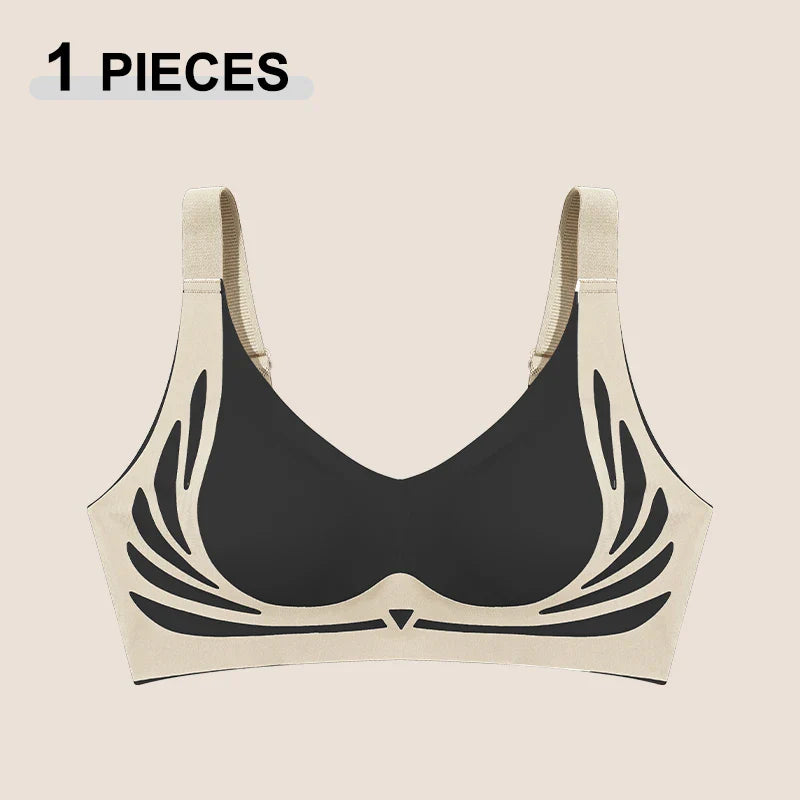 Seamless Push-Up Angel Wings Bra Set for Women – Soft Wireless Comfortable Breathable Lingerie (1 or 2 Pack)