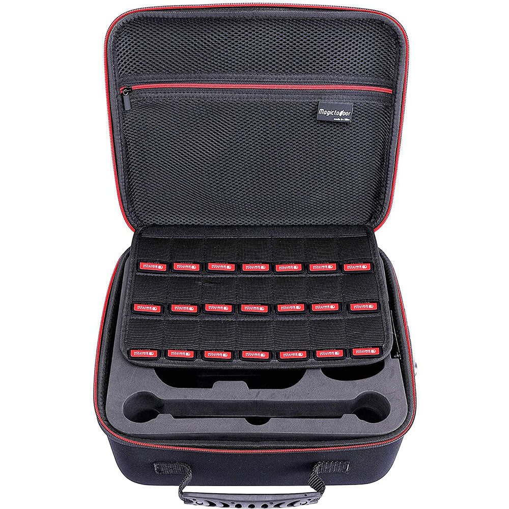 Nintendo Switch OLED Carrying Case - Large Capacity Storage Pouch with Card Slot | Protective Bag for Game Accessories