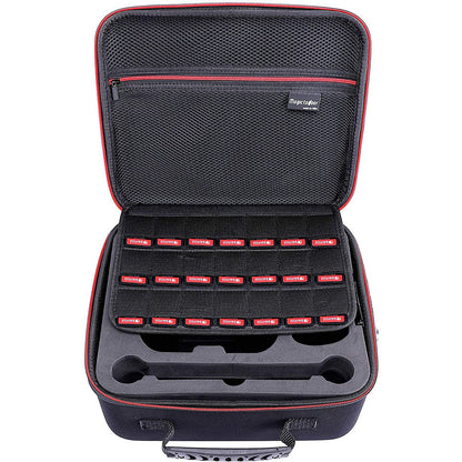 Nintendo Switch OLED Carrying Case - Large Capacity Storage Pouch with Card Slot | Protective Bag for Game Accessories