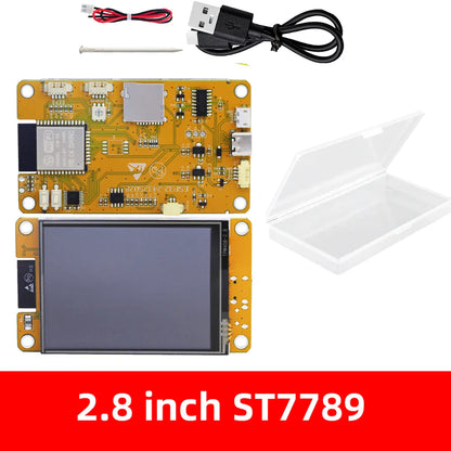 2.4/2.8/3.5" TFT Touch Screen with ESP32-WR-00M Development Board – ST7789/ST7796U WiFi & Bluetooth for Arduino