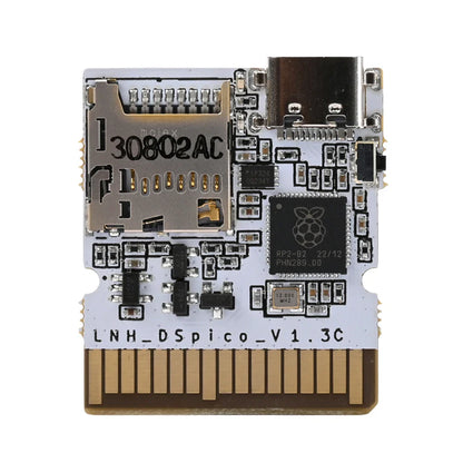 Chiscart DSpico USB-C Game Cartridge – Compatible with NDS, NDSL, DSi & 3DS Consoles, Portable Game Backup & Storage Card Adapter
