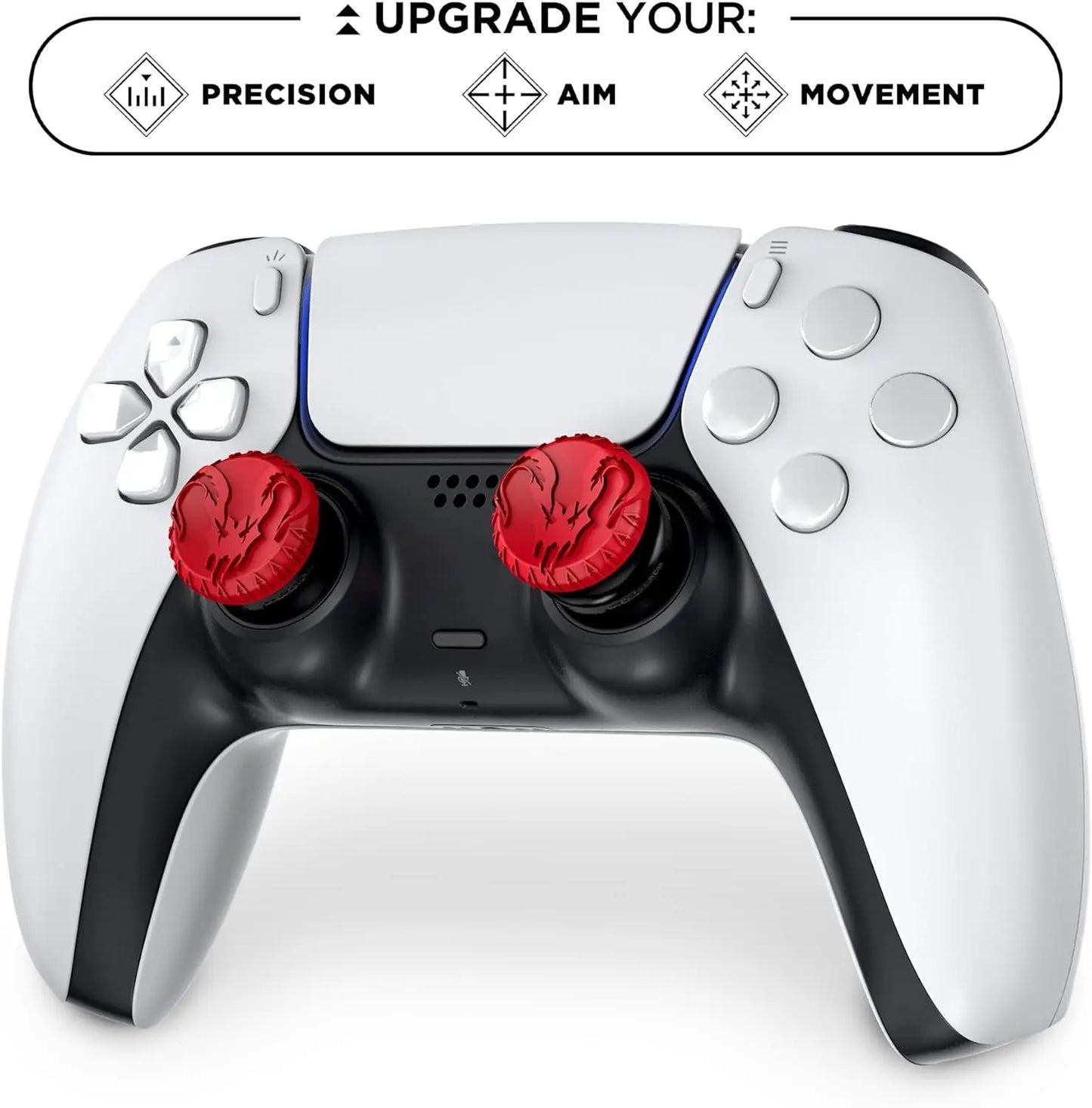 2025 Freek Galaxy Analog Stick Caps – High-Rise Silicone Joystick for PS5 & PS4 Controller Performance Gaming
