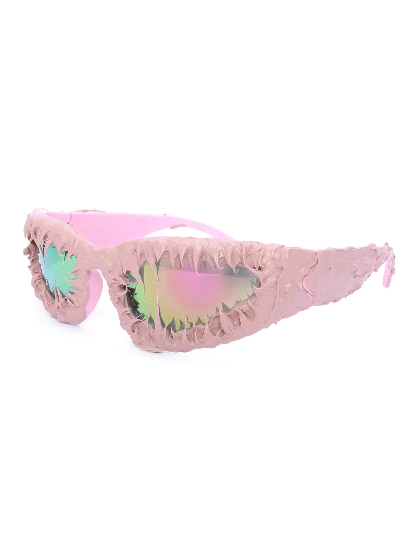 Hot Brteam Drip Glue Handmade Venom Sunglasses – Cool Street Style Unisex Sunglasses, Personalized Gifts for Rappers