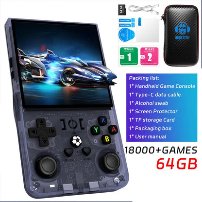 AISLPC R36MAX Retro Handheld Game Console – 4.0" IPS Linux System Portable Player with 128GB Games