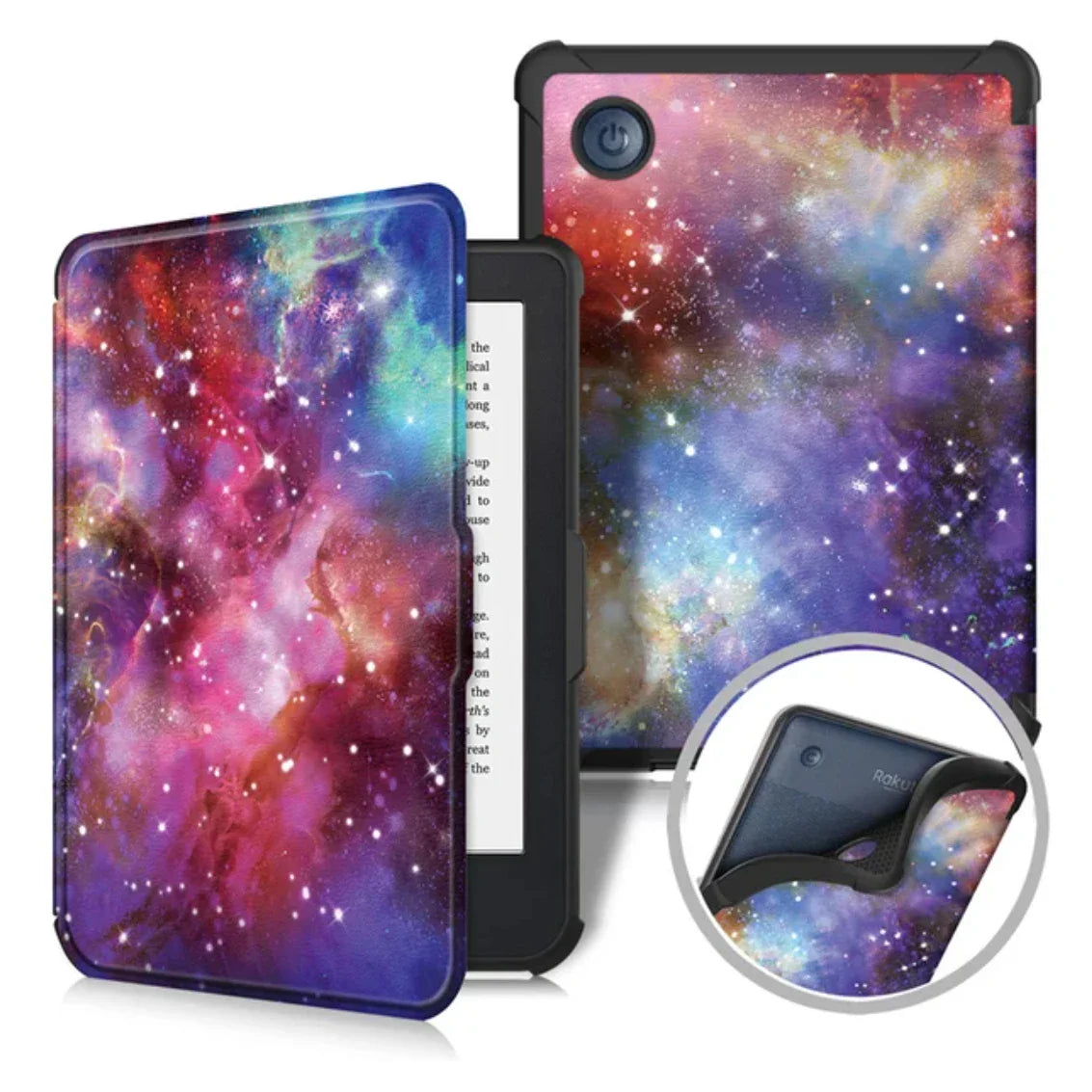 Kobo Clara BW/Clara Colour 2024 Case - 6 Inch Auto Wake Sleep PU Leather Cover, Soft Magnetic Ereader Hoesje N365 N367 Funda