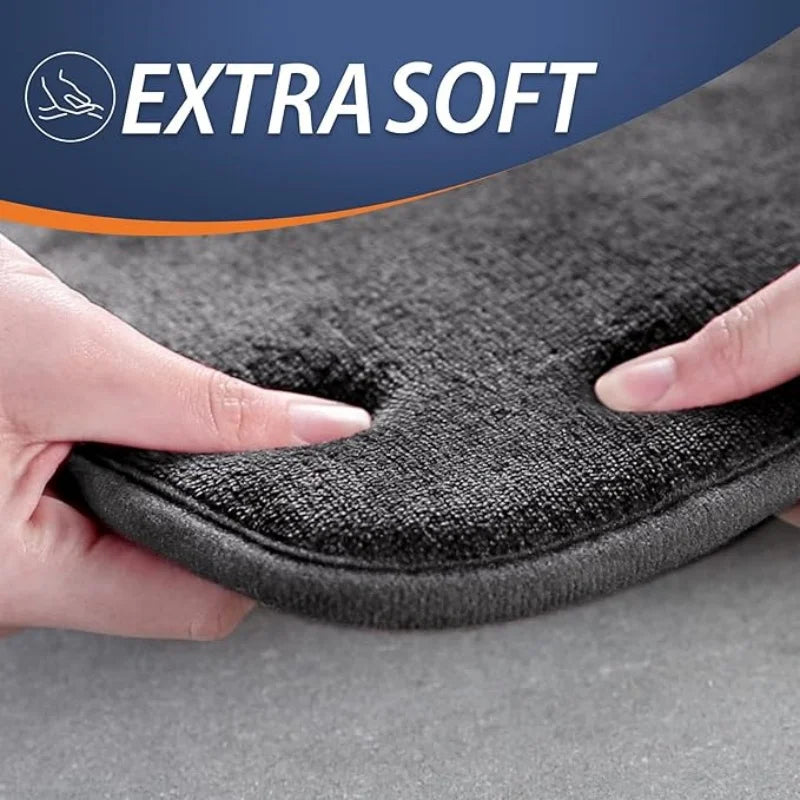 Absorbent Non-Slip Floor Mat – Coral Velvet Bath and Bathroom Door Mat | Anti-Slip Home Decoration