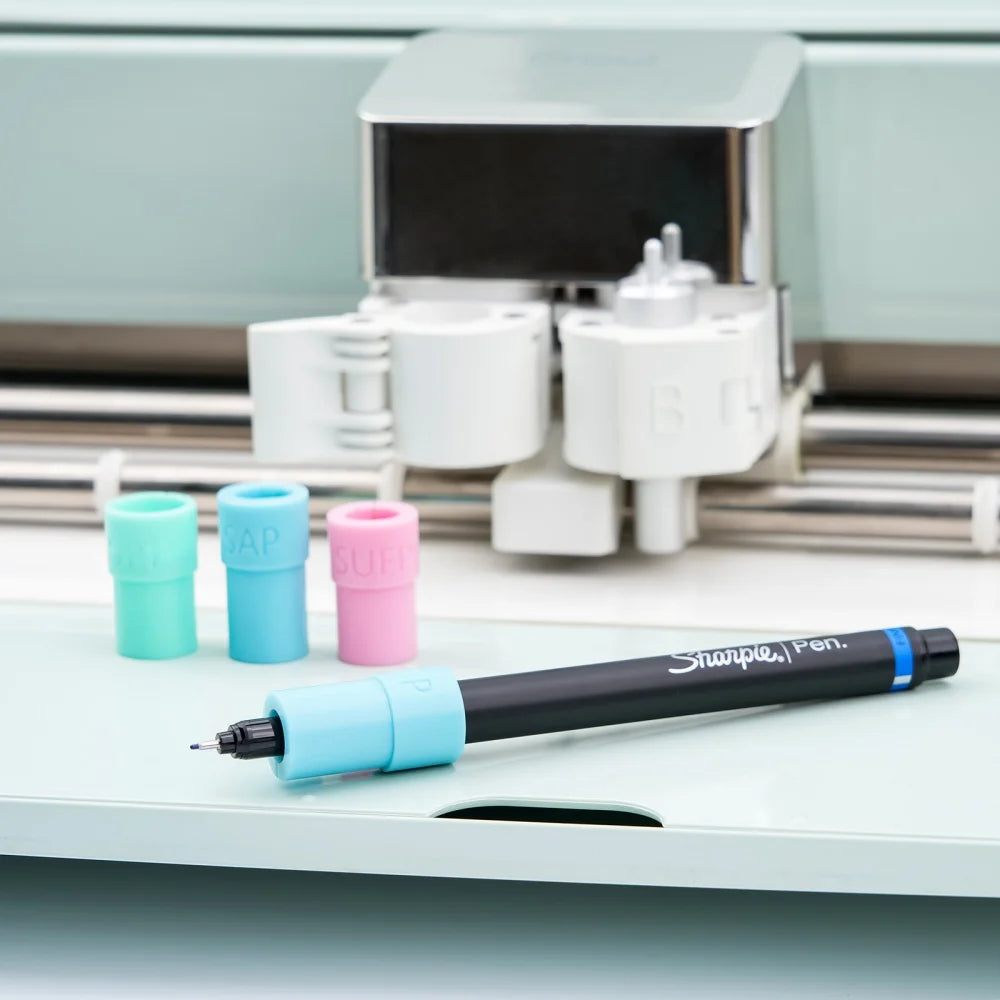 5/9PCS Pen Adapters for Cricut Maker & Explore — Compatible with Sharpie Fine/Ultra Fine Point & Art Pens