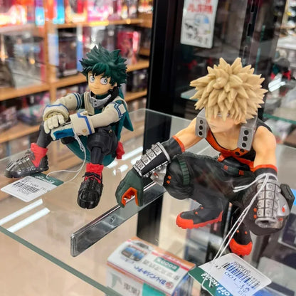 My Hero Academia Anime Action Figure Set – Midoriya Izuku, Todoroki Shoto & Bakugo Katsuki Collectible Model Toys, Christmas Gift Edition