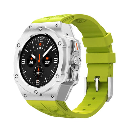 Luxury Carbon Case & Rubber Strap Kit – Samsung Galaxy Watch Ultra 47mm Accessories