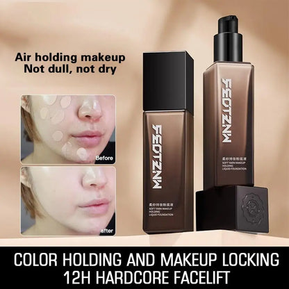 30g Liquid Foundation – Full Coverage, Waterproof & Hydrating Makeup for Natural White Longwear Face Concealer Care