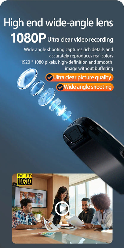 2025 New 1080P Portable Mini Camera – Compact Integrated Recording Device