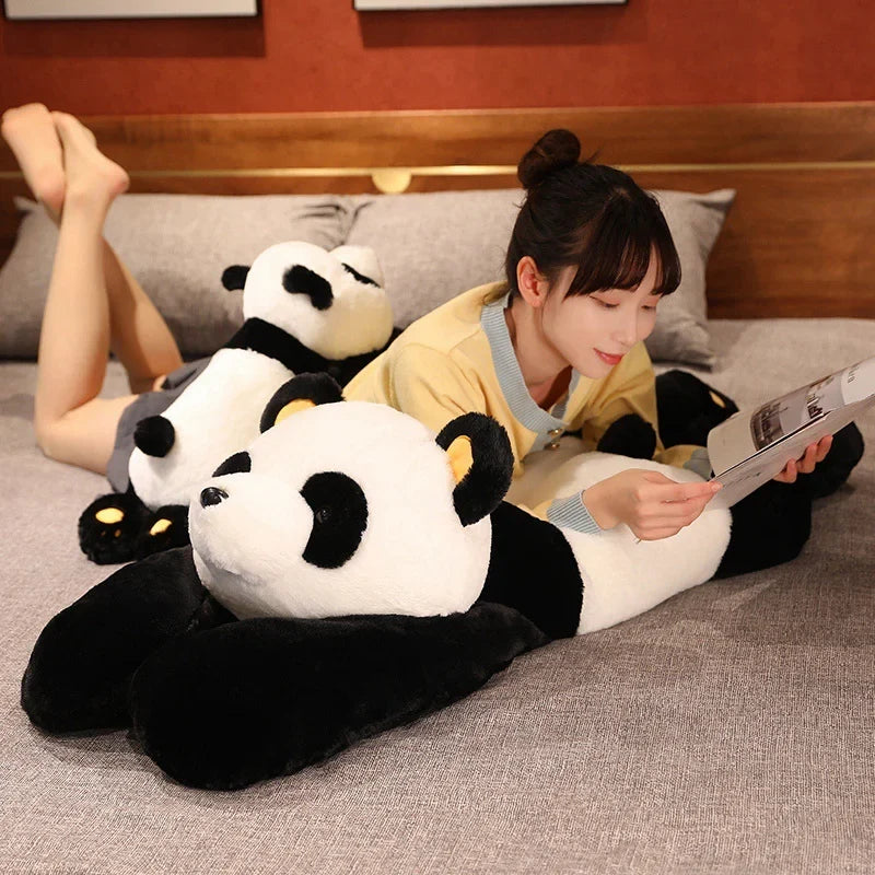 Giant Panda Plush Toy - 60-120cm Soft Stuffed Animal Pillow for Kids, Birthdays & Christmas Gifts