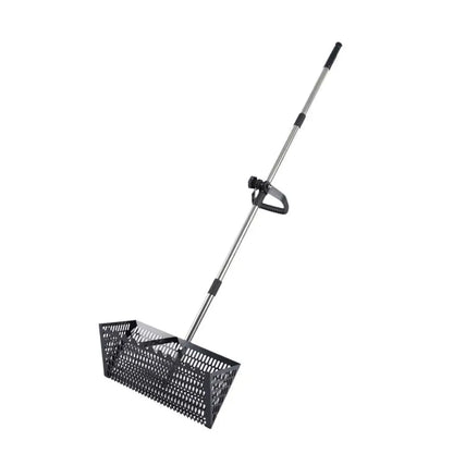 Handheld Sand Sifter Rake with Mesh Shovel – Ergonomic Sharp Tooth Beach & Gardening Tool for Soil Loosening, Camping & Seafood Catching