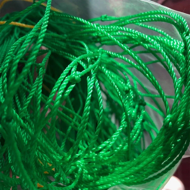 Durable Nylon Garden Climbing Netting for Strong Plant Trellis - Ideal for Loofah, Morning Glory, Flowers, and Cucumber Vine
