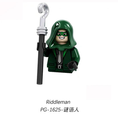 Marvel Superhero Mini Building Blocks – Captain America & Joker Two-Faced Man Movie Toy for Kids