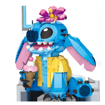 2024 Miniso Disney Stitch Building Blocks - Compatible Bricks for Boys and Girls, Ideal Birthday and Christmas Gift Toys