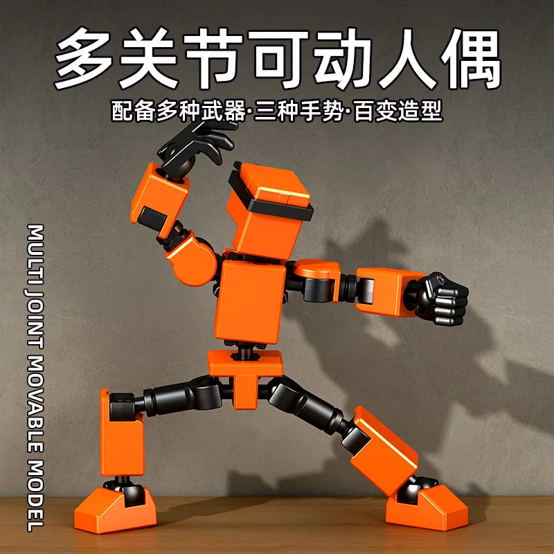 Multi-Jointed Movable Shapeshift Robot 3.0 – 3D Printed Action Model Doll Toy & Christmas Gift