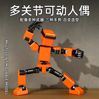 Multi-Jointed Movable Shapeshift Robot 3.0 – 3D Printed Action Model Doll Toy & Christmas Gift