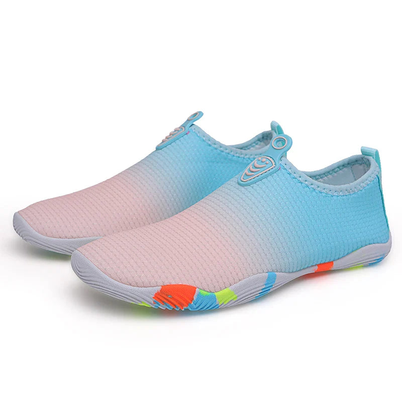 Unisex Quick-Dry Aqua Shoes – Breathable Water Sneakers for Swimming, Beach, and Outdoor Upstream Activities (Sizes 35-45)