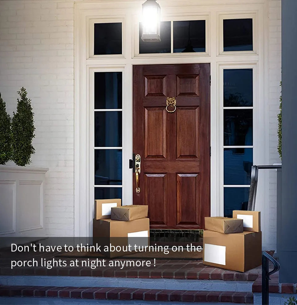 Motion Sensor LED Bulb E27 – 6W to 20W Radar Light Lamp for Home, Stairway & Pathway (110V/220V)