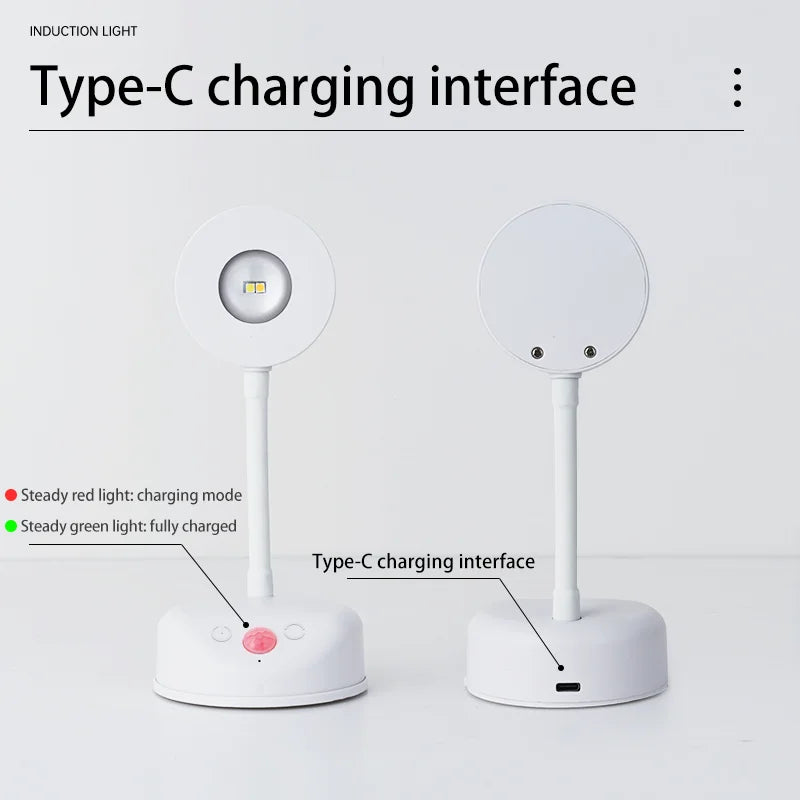 Motion Sensor Night Light Wireless USB LED | Kitchen Bedroom Living Room Wall Lamp | Indoor Lighting USB Rechargeable