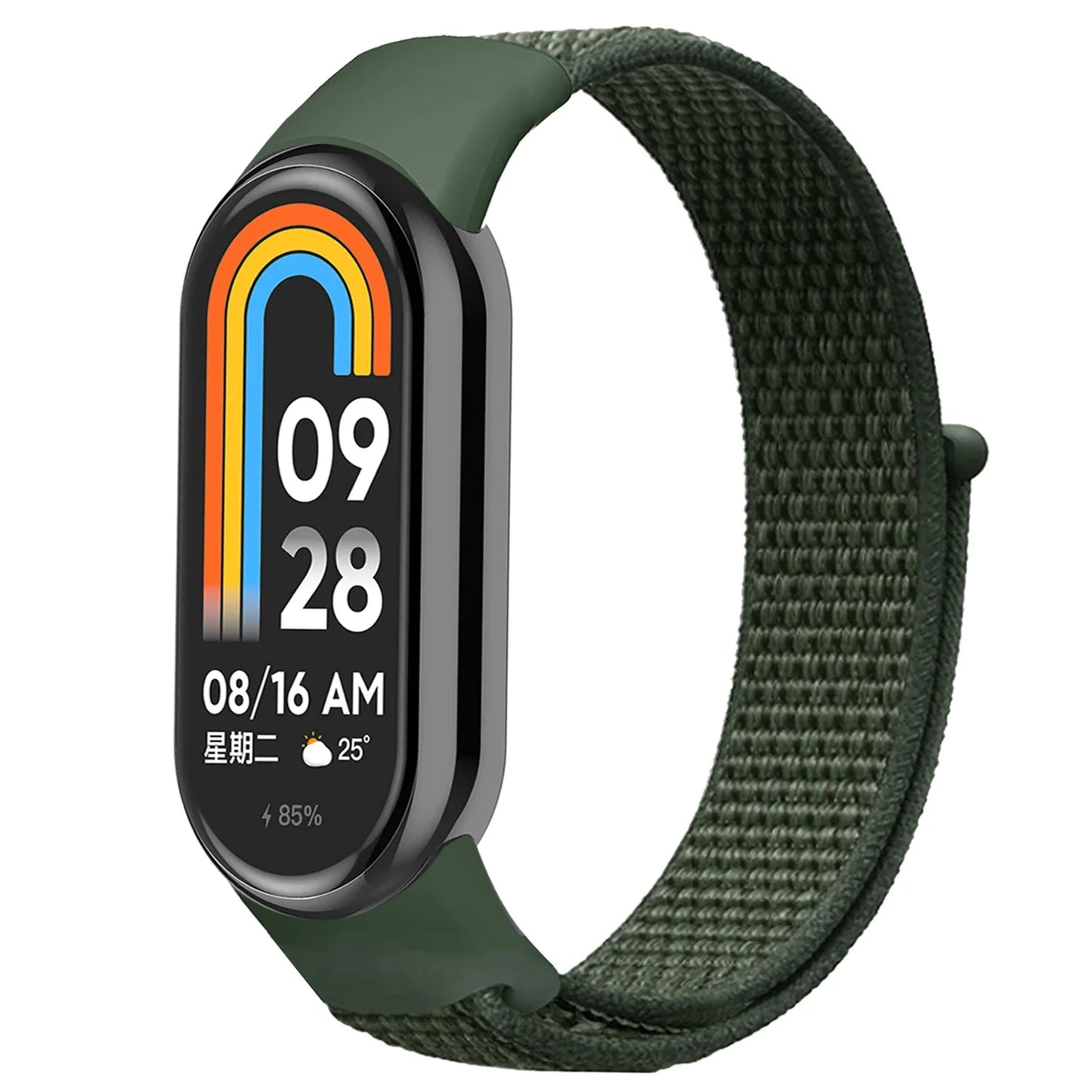 Nylon Loop Strap for Xiaomi Mi Band 9 & 8 NFC – Sport Replacement Wristband for Mi Band 7 6 5 4 3