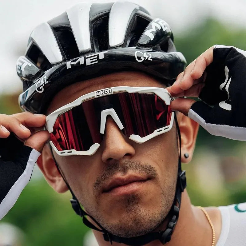 SCICON Cycling Glasses – UV400 Outdoor Sports Sunglasses for Men & Women, MTB & Road Bike Goggles Eyewear