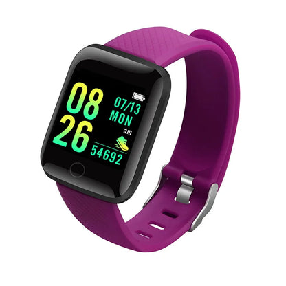 Smart Watch for Men & Women – Fitness Tracker Smartwatch with Message Notifications, Heart Rate Monitor, Electronic Wristwatch for Android & iOS, Birthday Gift Bracelet Style Watch