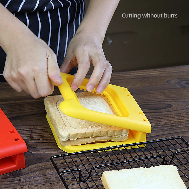 DIY Sandwich Cutter Bread Mold - Versatile Toast Maker for Kitchen, Perfect for Cake, Cookie Cutting, and Breakfast Desserts
