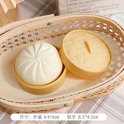 Cartoon Animal Dumpling Squishy Toy – Anti-Stress Fidget Sensory Squeeze Toy for Kids