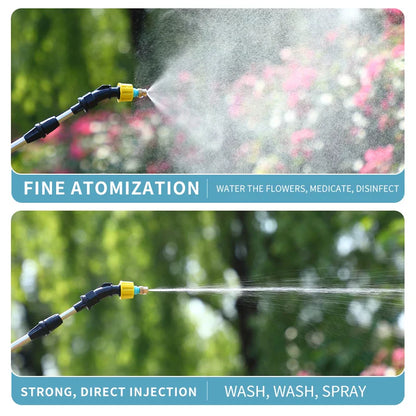 5L Electric Sprayer with 2400mAh Rechargeable Lithium Battery - Smart Agricultural Disinfection and Pesticide Dispenser for Gardens