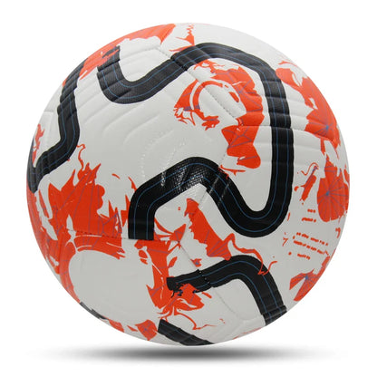 Size 5 Soccer Ball - Machine-Stitched PU Material for Outdoor Matches, Football Training, and Sports Leagues
