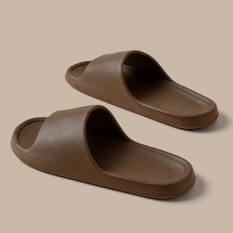 Women’s EVA Fashion Slippers – Lightweight Massage Comfort Flat Indoor Bathroom Slides & Shower Shoes for Couples Summer Wear