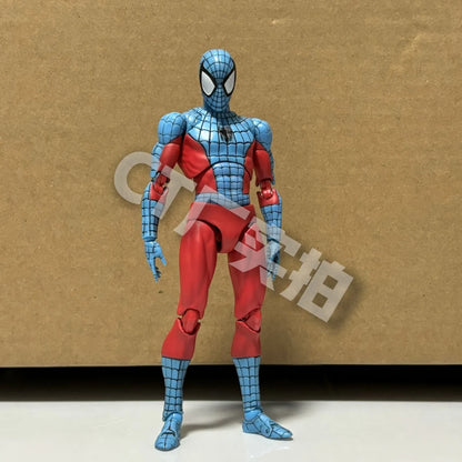CT Toys Mafex 186 Scarlet Spider Action Figure – Amazing Spider-Man Comic Anime Model Gift Toy