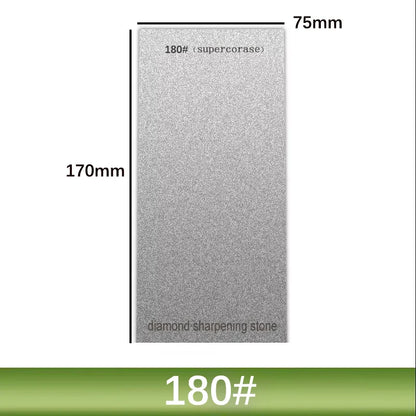 1000 Grit Diamond Plate Sharpening Stone – Large Whetstone for Professional Knife & Blade Sharpening, Apex Edge Tool