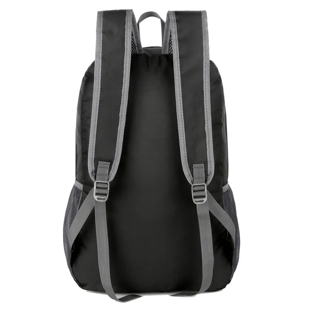 Lightweight Foldable Backpack - Waterproof Packable Daypack for Men & Women, Outdoor Travel, Hiking, Cycling & Camping Shoulder Bag