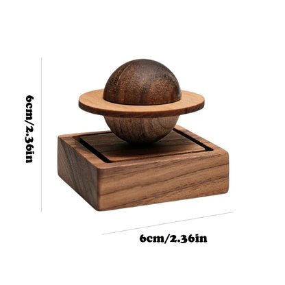 Jupiter-Shaped Wood Diffuser — No Essential Oil Fresh Air Home Decor & Gift for Dorm Room