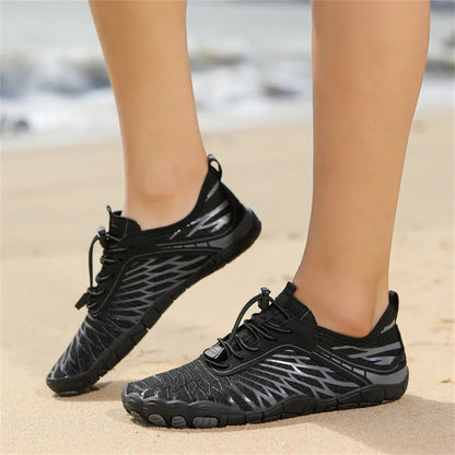 Unisex Aqua Water Shoes – Anti-Slip Quick-Dry Barefoot Sneakers for Beach, Swimming, Wading & Outdoor Activities