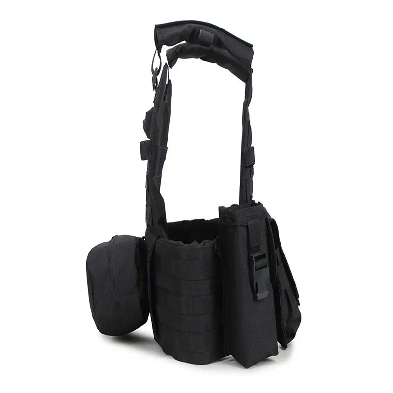 Multi-Function Tactical Vest for Training & Combat - Weight-Bearing CS Training Gear, 1PC Combination