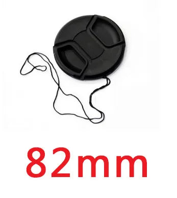Camera Lens Cap Holder Cover — Fits Canon, Nikon, Sony, Olympus, Fuji, Lumix (37-95mm)