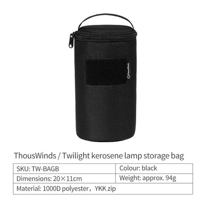 ThousWinds Twilight Kerosene Camping Lantern – Portable Retro Oil Lamp for Outdoor Picnic and Backpacking