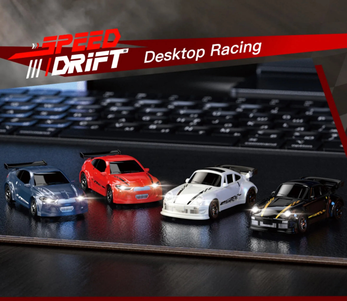 KF20 1:64 RC Drift Car — 2.4G High-Speed 4-Wheel Mini Remote Control Racing Toy for Kids