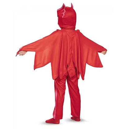 Kids Anime Hero Blue Pajama Costume with Mask – Boys Girls Cosplay Outfit for Halloween, Birthday Party & Dress Up
