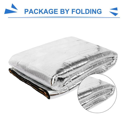 50x200cm Car Acoustic Thermal Sound Deadener Mat | Noise Insulation Mats for Cars | Auto Deadening Wall Panels