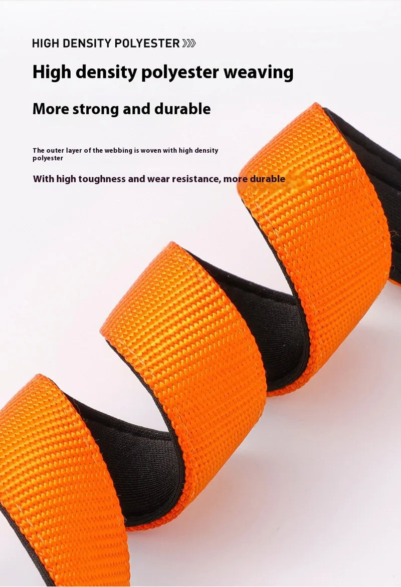 Reflective Dog Collar – Soft Neoprene Padded Nylon, Adjustable & Sturdy for Medium and Large Dogs