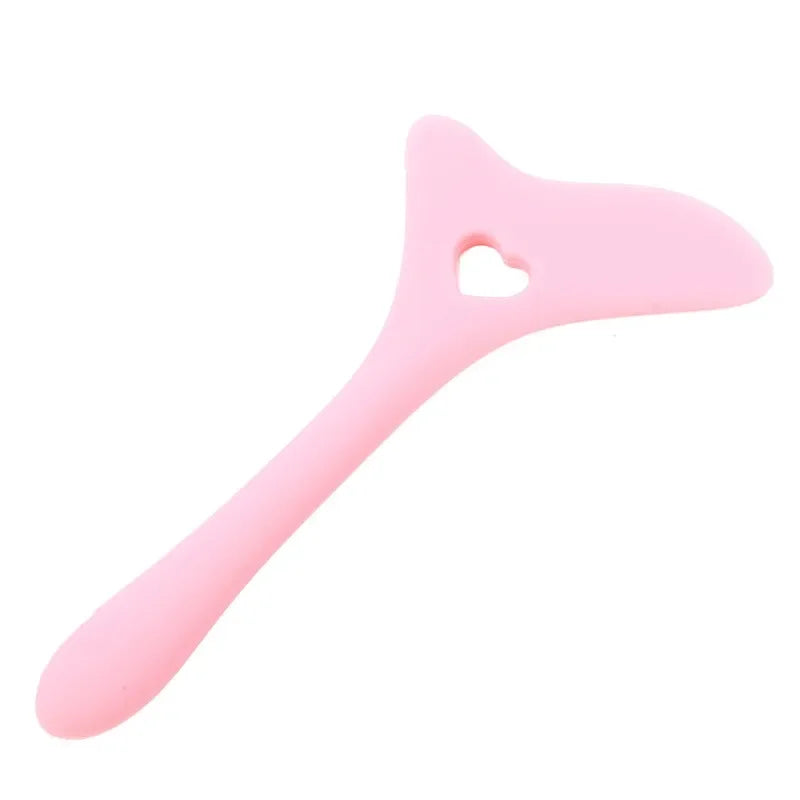 Multi-Functional Eyeliner Stencil - Wing Tips & Lipstick Aid, Reusable Silicone Makeup Tools