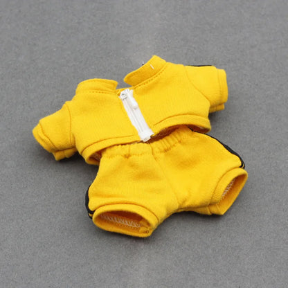 Fashion Sports Outfit for 15cm/17cm Labubu Dolls – Peaked Cap Suit Ropa Labubu Doll Clothes Accessories