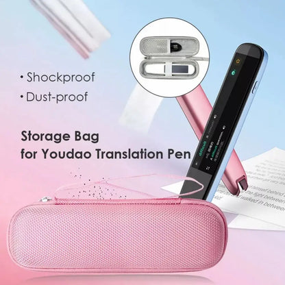 Portable EVA Storage Case — Protective Carrying Bag for IFLYTEK AIP-S10 Translator Pen, Travel Organizer Holder