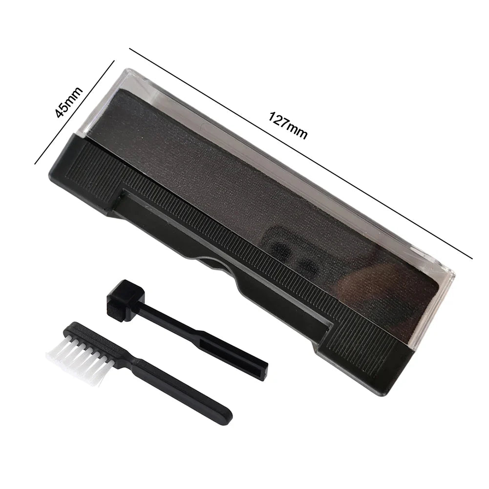 3 Piece Vinyl Record Cleaning Kit - Brush & Dust Remover Set for Turntables