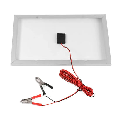 300W/600W Solar Panel Kit - Complete 12V Polycrystalline USB Power, Portable Outdoor Rechargeable Solar Cell Generator